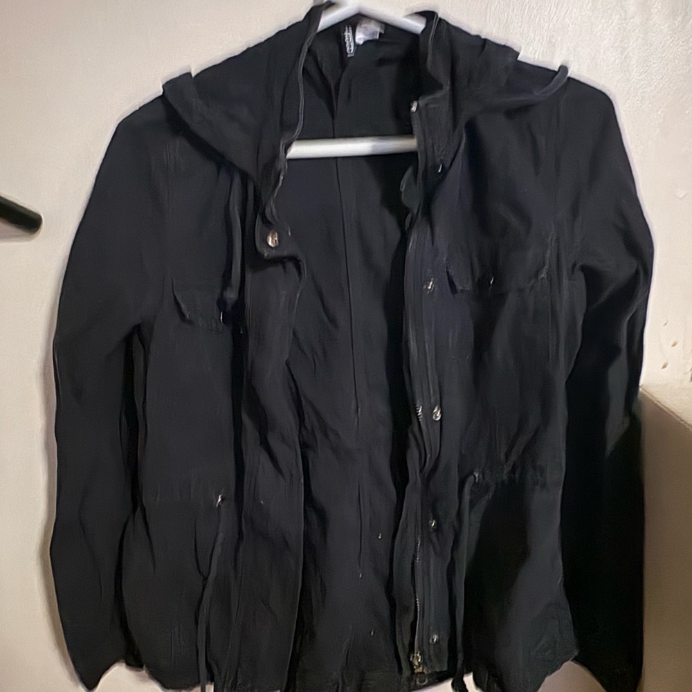 Divided Black Lightweight Jacket
